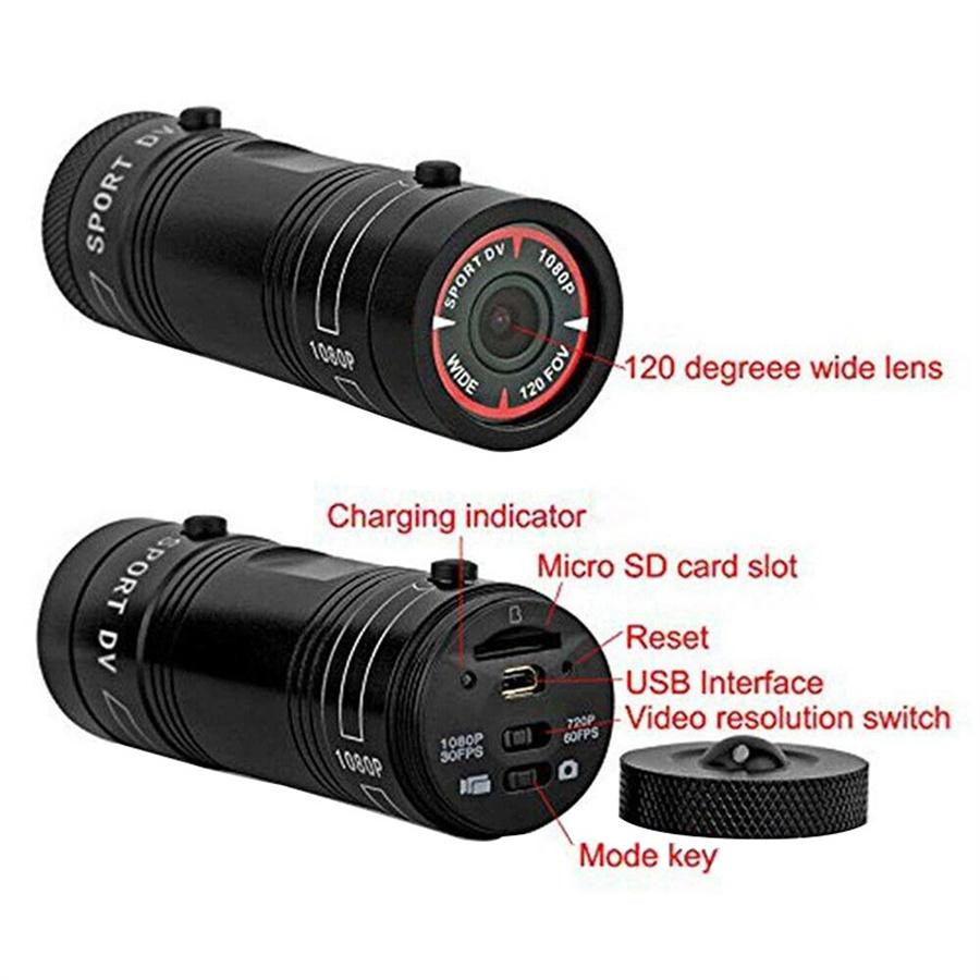 Mini DV Camera Full 1080p HD Video Recorder for Car Bike Motorcycle Helmet