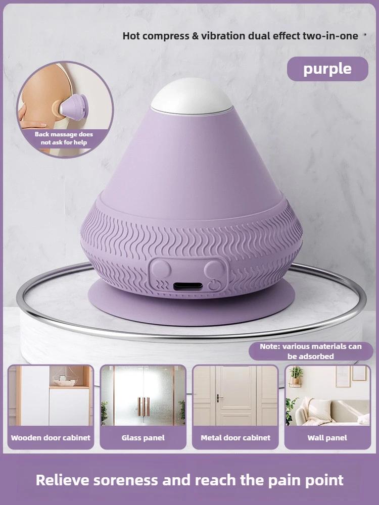 Силиконовый массажный мяч USB, перезаряжаемый через USB, вибрационный, для фитнеса, фитнеса, мышц, мышц, массажер, снятие, снимает боль