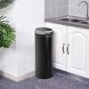 Trash Can with Motion Sensor, Stainless Steel, 30.5 Cm X 30.5 Cm X 81.5 Cm, Black