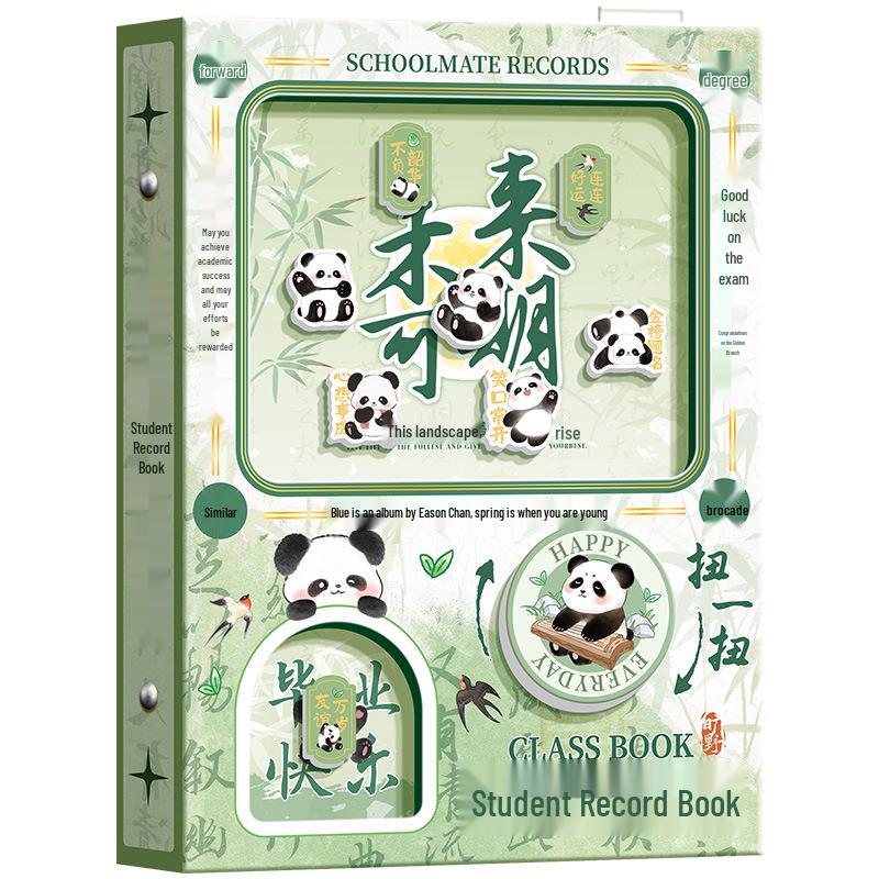 2025 Cute Cartoon Gashapon Yearbook for Sixth Grade Graduation