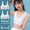 Girls' Period Underwear & Sports Bra - Breathable, Shockproof, Fixed Cup for Middle School Students