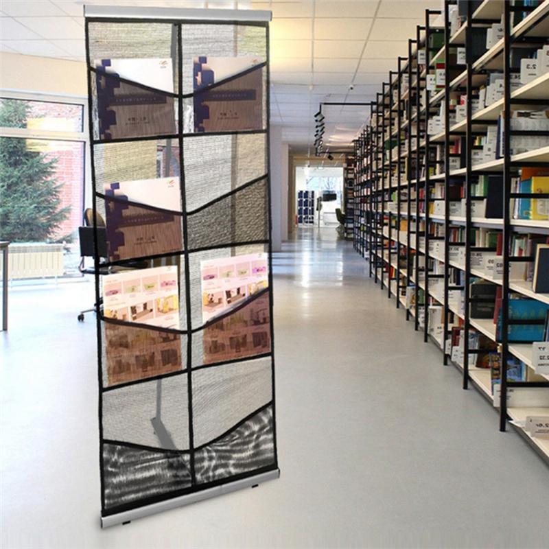Guter vertikaler Prospektständer Gitter Prospektständer Tragbarer Prospektständer für Messen und Einzelhandelsgeschäfte