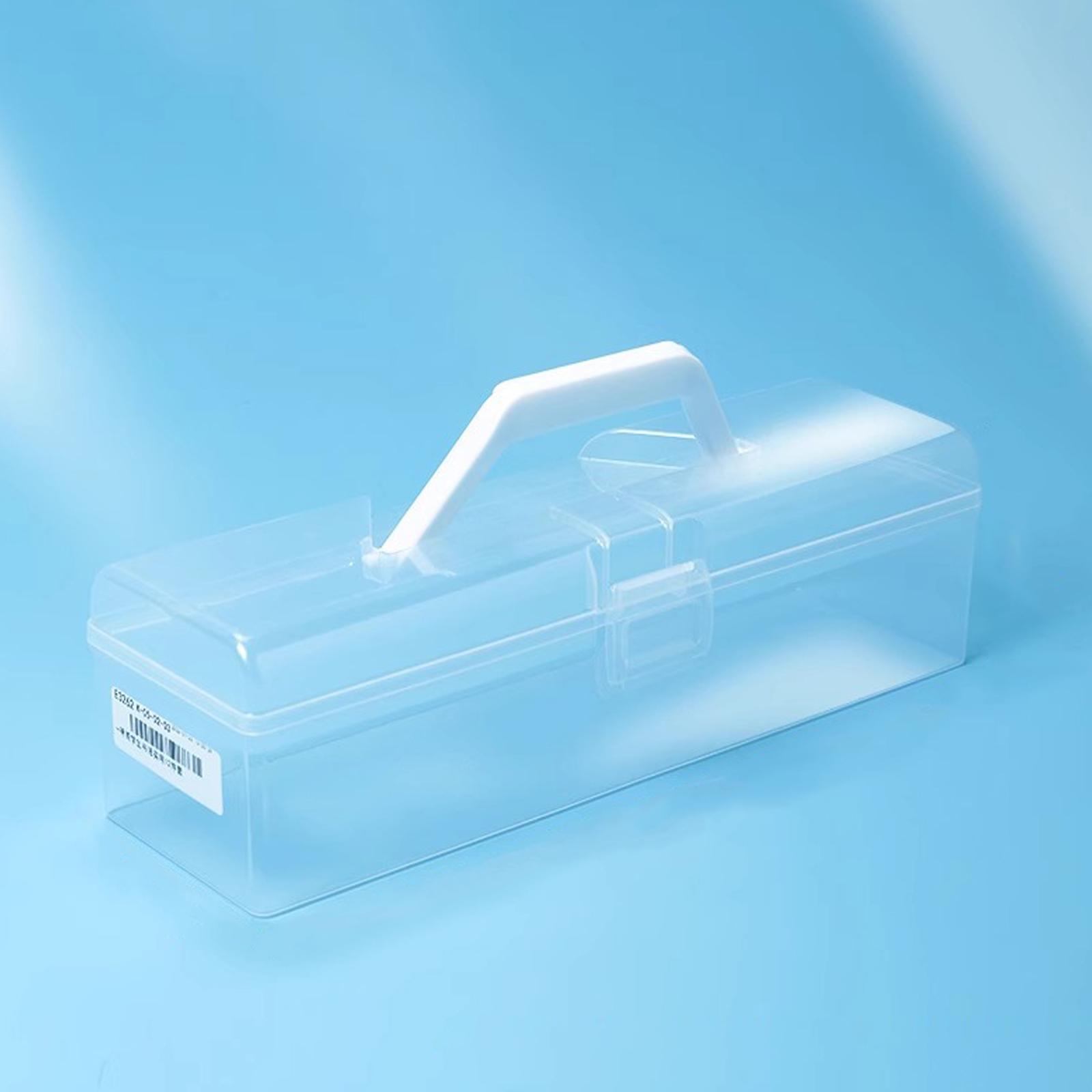 

Пластиковый держатель для кистей с ручкой, длинный контейнер для кистей, ящик для хранения каллиграфических кистей, инструмент для рисования прозрачный