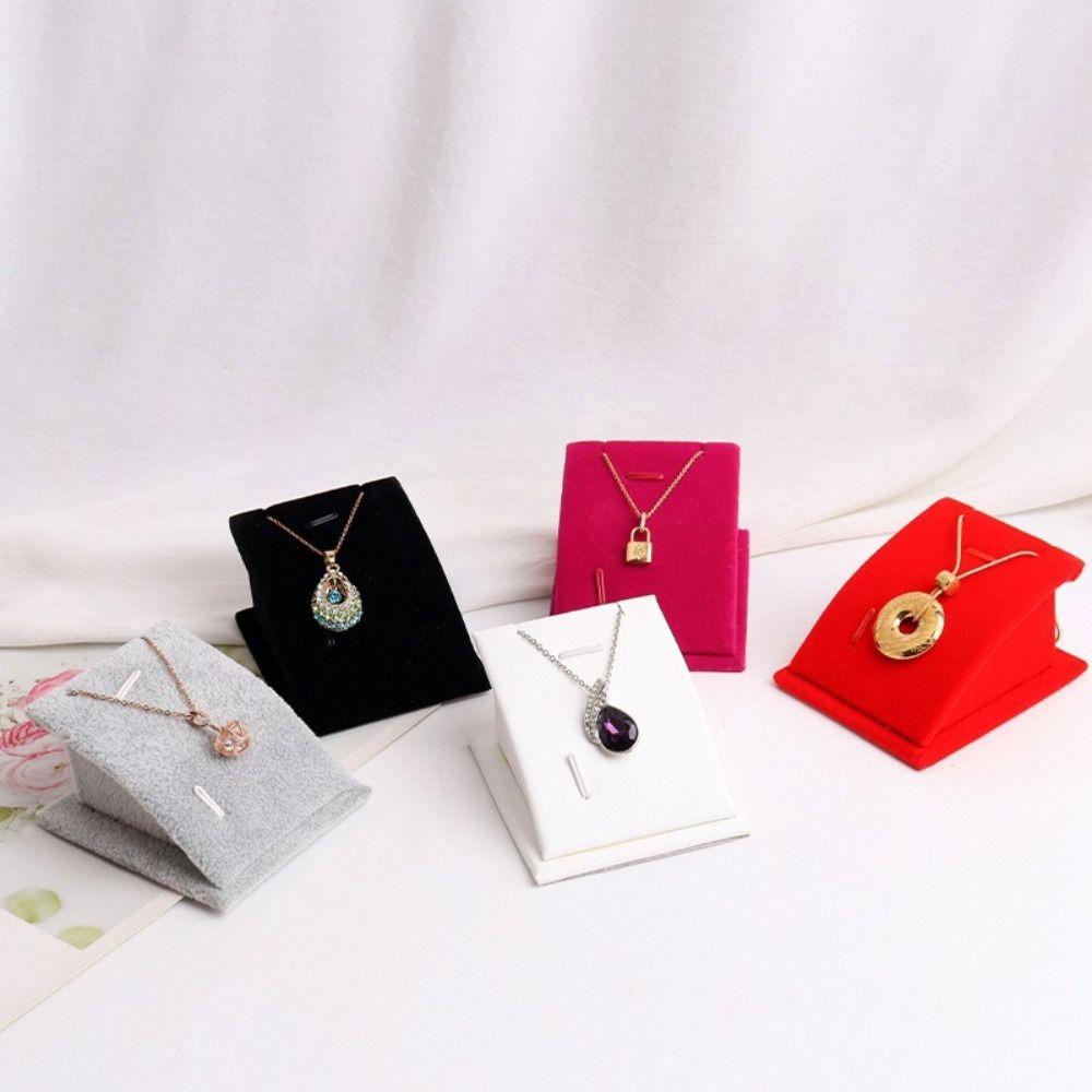 Plush Necklaces Pendants Display Rack Save Space Showcase Props  for Dressing Tables