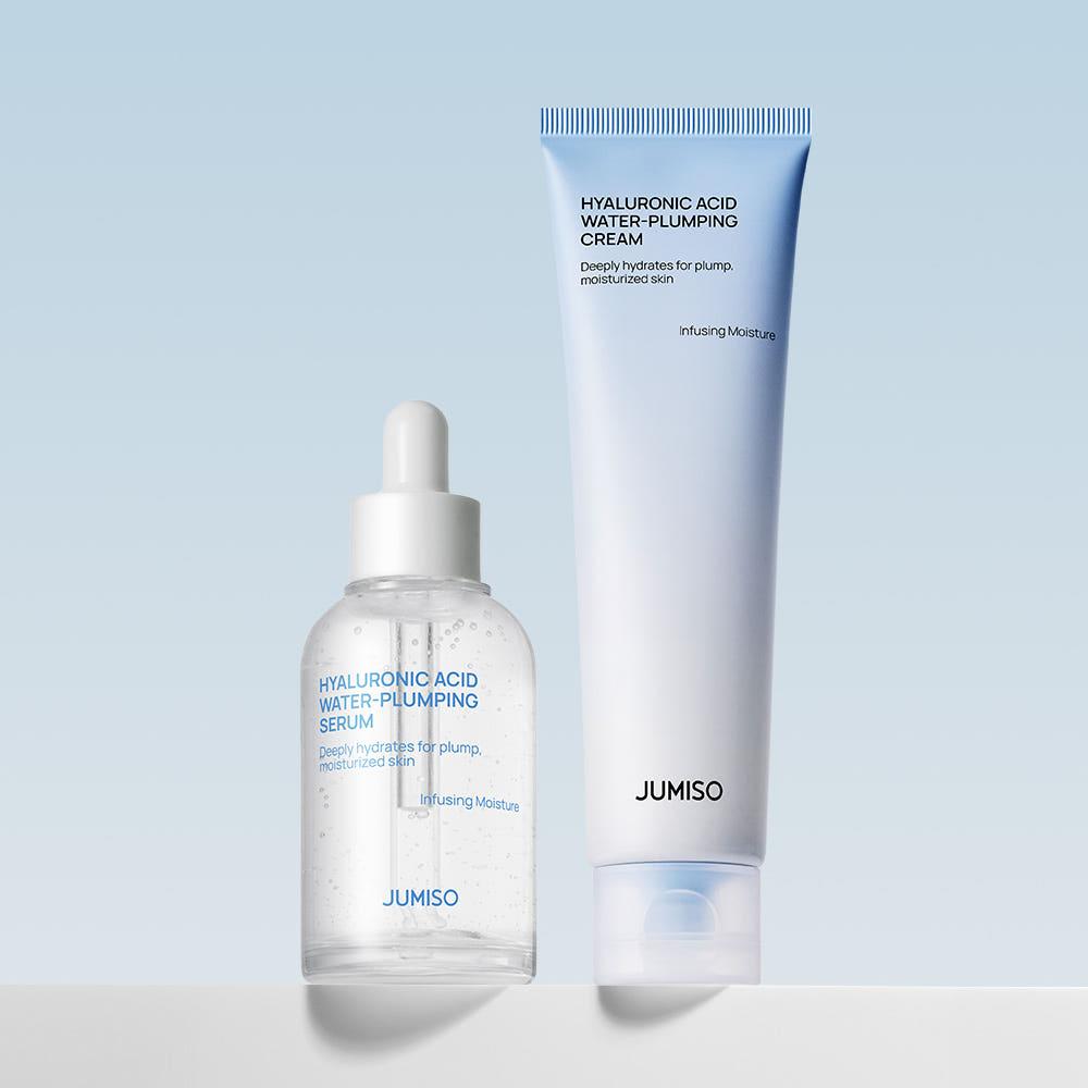 Jumiso Hyaluronic Acid Water Plumping Moisture Serum 50ml and Moisture Cream 100ml Set