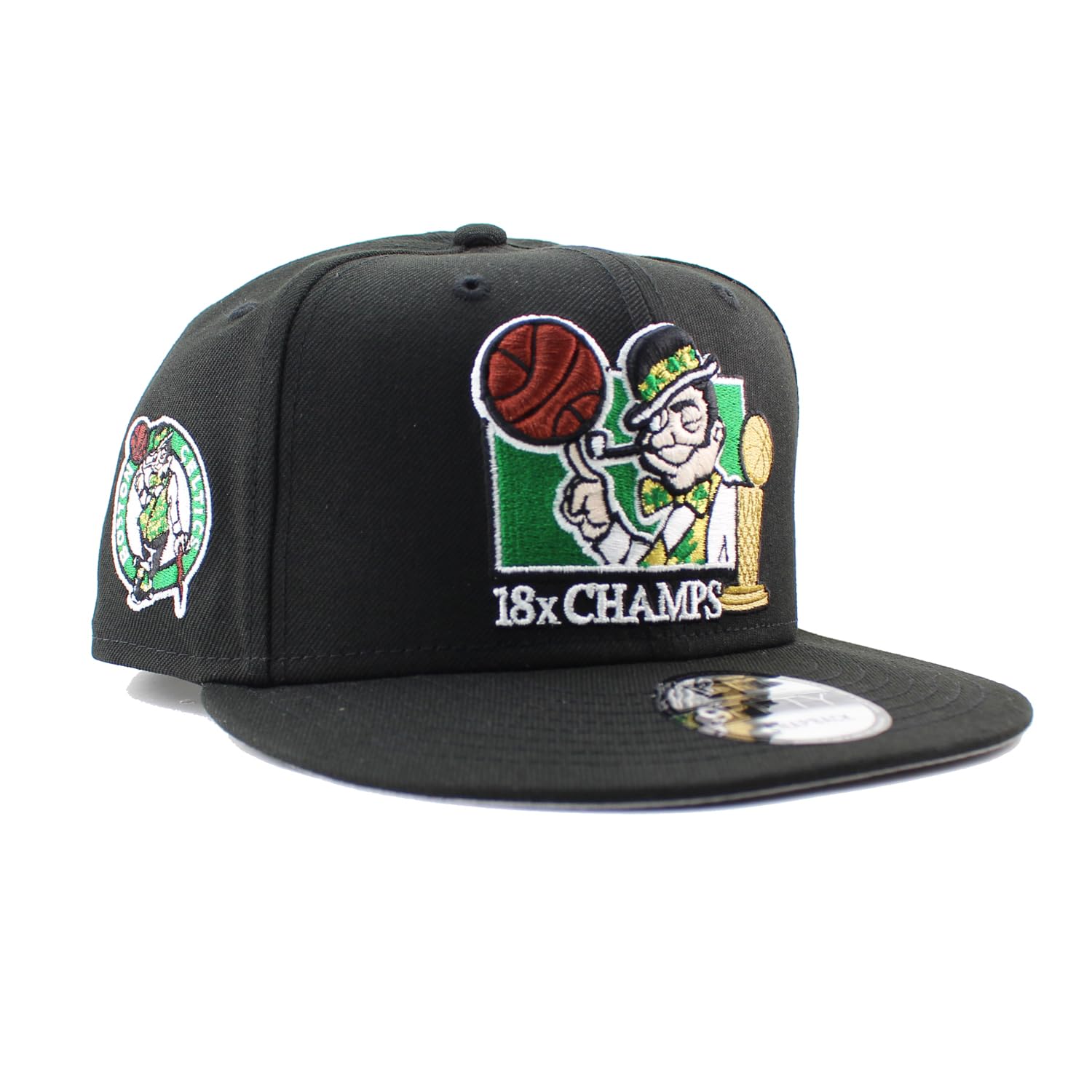 

Бейсболка 9FIFTY Snapback Boston Celtics 18X NBA CHAMPIONS SNAPBACK CAP ЧЕРНАЯ BOSTON CELTICS [New Era] (БОСТОН СЕЛТИКС) [Элемент]