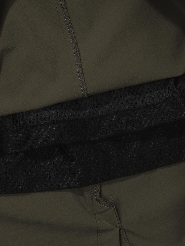 BBC EARTH W Ripstop Flexible Shirred Skirt_Black