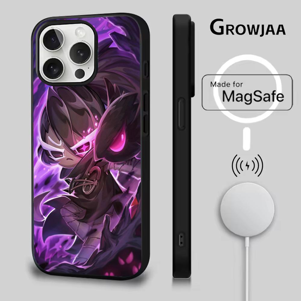 Game C-Cookie Run K-Kingdom Phone Case For iPhone 16e,16,15,14,13,12,11,Plus,Pro,Max,Mini Magsafe Magnetic Wireless Charging