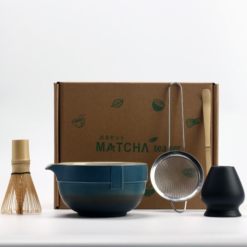 5pcs/set Japanese Matcha Set Vintage Bamboo Matcha Brush Exquisite Matcha Bowl Tea Tools Accessories Ceremony Great Gifts Box