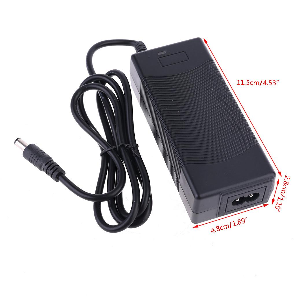 29.4V 2A 24V Lithium Li-ion Battery Charger Power Supply Charging Adapter AC 100-240V Converter Wall Charger