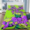 Duvet Cover Pillowcase Bedding Set Cartoon Alien Buzz Adult Boy Girl Bedroom Decoration Children Gift Single Double Large Size