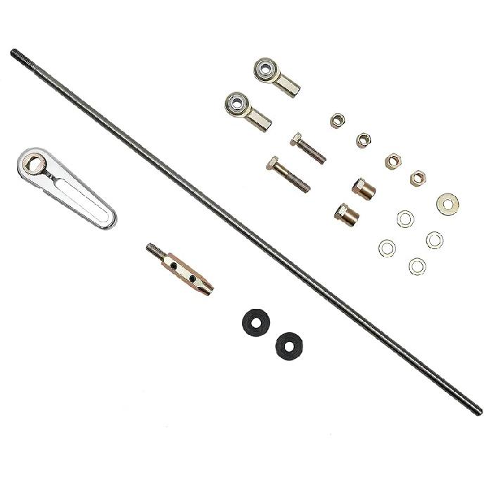 Transmission Column Shift Linkage Kit Compatible With GM TH-200, 200-4R, TH-350, TH-400, 4L60, 4L60E, 4L80E & 700-R4 Transmission