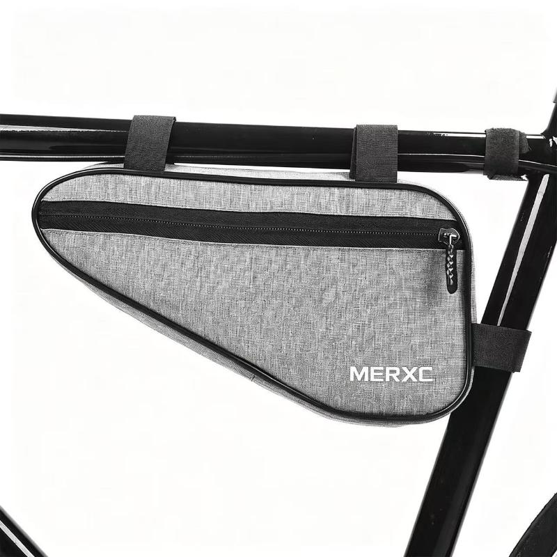 Sacoche de Cadre de Vélo Triangle Imperméable Résistante à l'Usure 1 Pièce Grande Capacité Sac de Rangement pour Vélo pour VTT Vélo de Route Cyclisme Extérieur