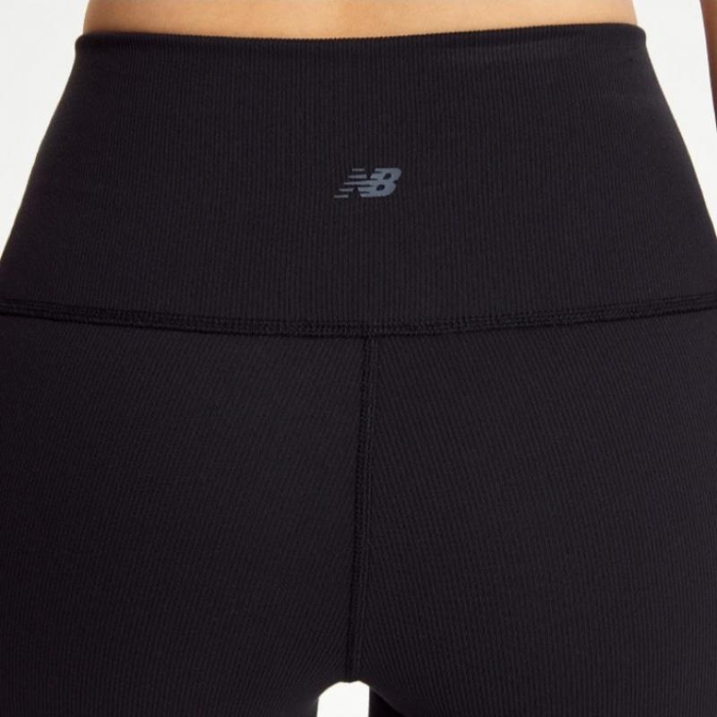 New Balance Pants Lqj Nbnse4s052 19 Women Ribbed 27 Inch Leggings Tig
