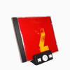 Creative 3D Printed Desktop Record Display Stand, Dual-Purpose CD & Vinyl Storage Organizer, Modern Home Table Decoration