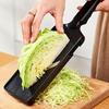 Manual Plastic Vegetable Slicer Shredder & Grater with Ergonomic Handle - Heavy-Duty Cabbage Cutter for Coleslaw, Slicing Greens, Potatoes, Carrots