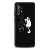Cartoon Cat Phone Case for Samsung Galaxy A13 A14 A54 A73 A34 A51 A71 A22 A23 A32 A52 A01 A11 A21S A31 A41 Soft Shell Capas Bags