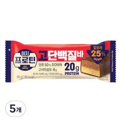 Lotte Well Food Easy Protein High Bar, 60g, 5 Stück