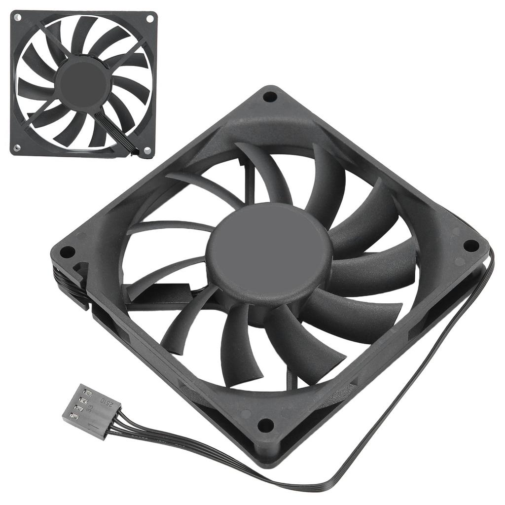 CPU-Kühlerlüfter PWM 4Pin Kühlung PC-Kühler 12V Drehzahlregelung Ultradünn Desktop-Computer