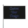 Custom Flags: Single-sided Custom Flags with Photo/text/logo Designs for Indoor/outdoor Decoration. Ideal for Businesses, Clubs, Organizations, and Fe