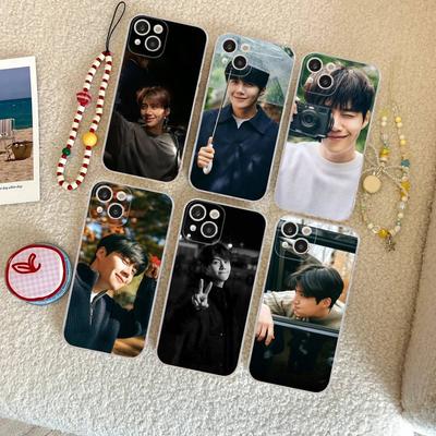 Kim Seon-ho South Korean Male Actor For IPhone 11 12 13 14 15 16 17 Pro Max Plus Air Transparent Clear Shockproof Case