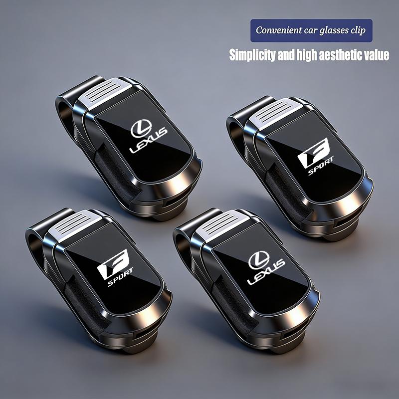 Car Sun Visor Glasses Clip Sunglasses Storage Bracket For Lexus LS LC RZ GX RX330 IS250 Ct200h ES300h RX350 IS300h NX300h RX400h XN0