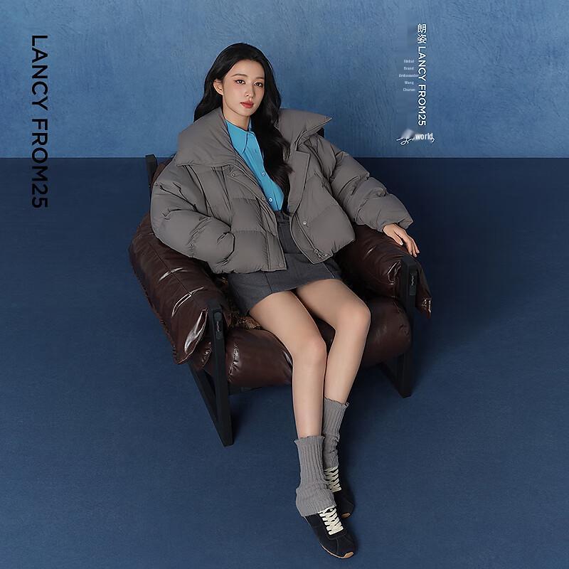 

Langzi Wang Churan Style High-Collar Goose Down Jacket 2XL