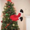 2024 Santa Claus Elf Plush Stuffed Leg Decoration Christmas Tree Ornaments Elf Long Legs Pendants New Year Christmas Party Decor