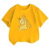 Potdemiel  100 Cotton Childrens Summer TShirt with Pikachu and Psyduck Print Unisex Size Comfortable and Breathable