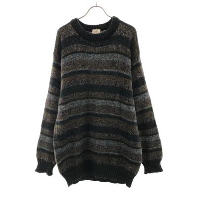 Bonner of Ireland 80s 90s Wool Old Border Long Sleeve Crew Neck Knit Men's Used