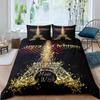 Eiffel Tower Duvet Cover Set King Size Love Heart Bedding Set Paris City Polyester Building Set For Girls France Urban Style