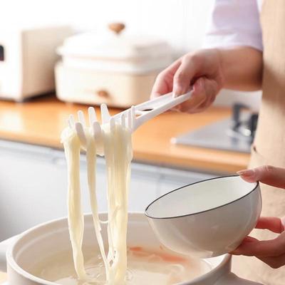 Noodle Spoon White Spaghetti Tool Fork Kitchen Utensils Pasta Noodles Plastic for Cooking Tools Egg Separator
