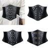 Color Elastic Solid Waistband Wide Belt Tie On Design Decoration Gift Fashion