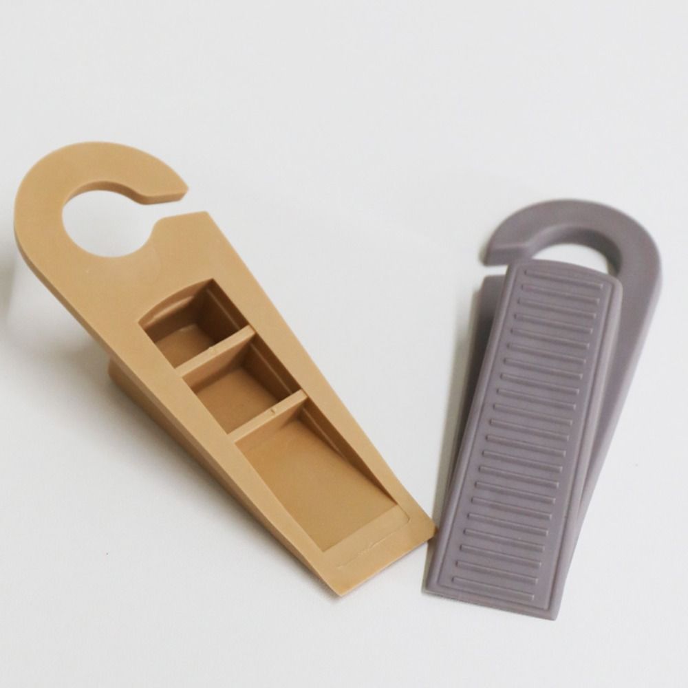 2PCS Doorstops Door Stopper Shock Absorber Door Block Anti-skid Door  Wedge  Floor