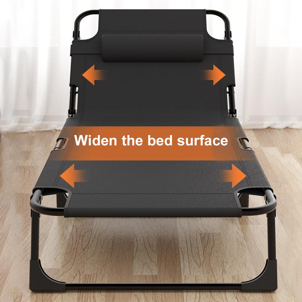 Folding Sun Lounger Chairs Bench Cushion Cotton Cushion Garden Camping Outdoor Chair Cushion Deck Chairs Travel Beds For Adults