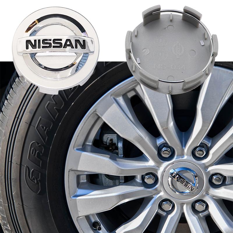 4 Stück 3D 54mm 60mm 63mm Nissan Autoemblem Radnabenkappe Felgenabdeckung Aufkleber Styling Staubdicht