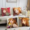 Anime S-Spice And Wolf Kawaii Cushion Cover For Pillow Printing Sofa Decoration Home Car Room CoffeeShop Office NordicSimplicity