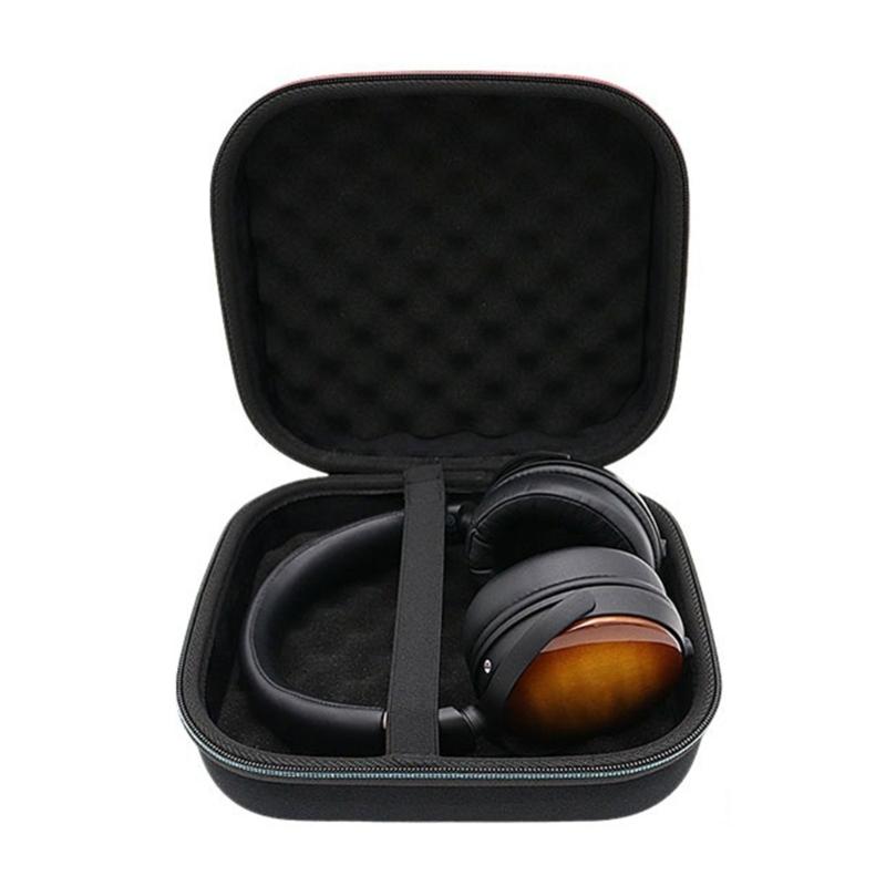 Portable EVA Headphone Storage Case Box With Soft Lining Detail Design for ATH-WP900 Travel Protections