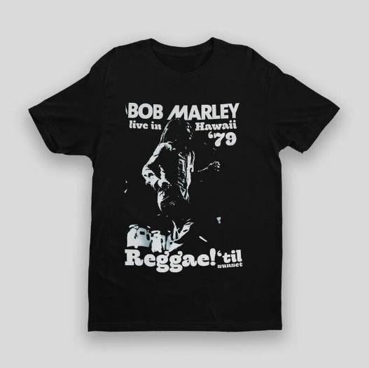 Bob Marley Live In Hawaii 79 Unisex T-shirt, Reggae Shirt Unisex T-Shirt XXL