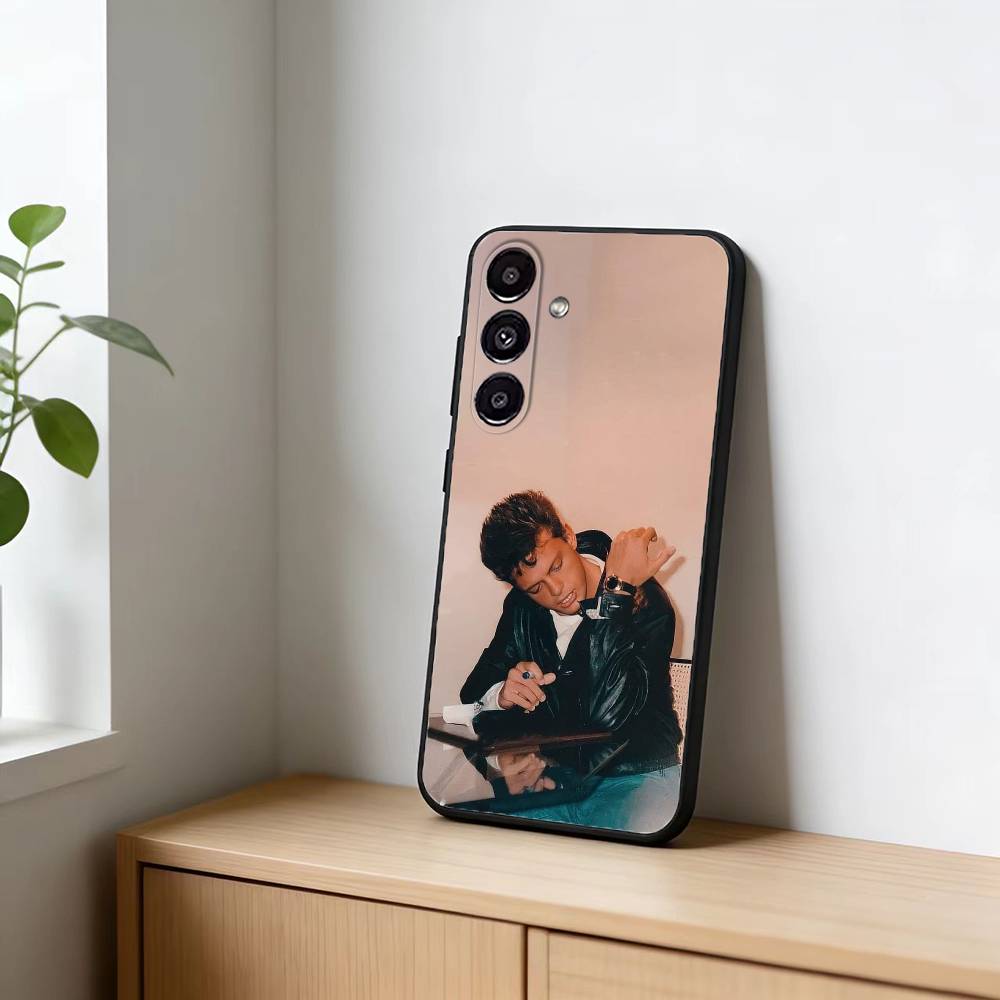 L-Luis M-Miguel Mexico Singer Phone Case For Samsung Galaxy A91,80,73,72 ,71,53,52,32 ,31,22,21s,20,Soft Black Case
