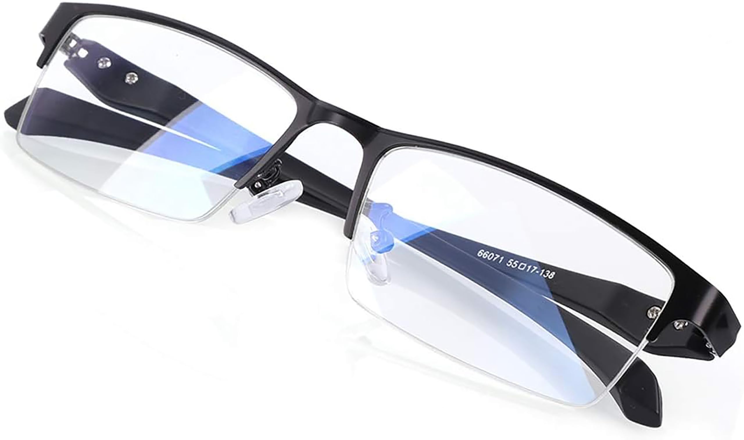 

HOFULK Очки для блокировки синего света от УФ-излучения, Защита глаз от вредного светового излучения, Для компьютера, Ультралегкие, Стильные, Защита, чёрный