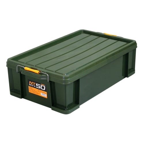 

JEJ Astage NT Box #50, Made in Japan, Stackable, Disaster Preparedness Storage Box, 42.5cm Wide x 71.6cm Deep x 21cm High