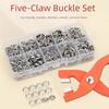 High Strengths Metal Fastener Installation Set Seamlessly Hide Designs For Garments Accessories Repair