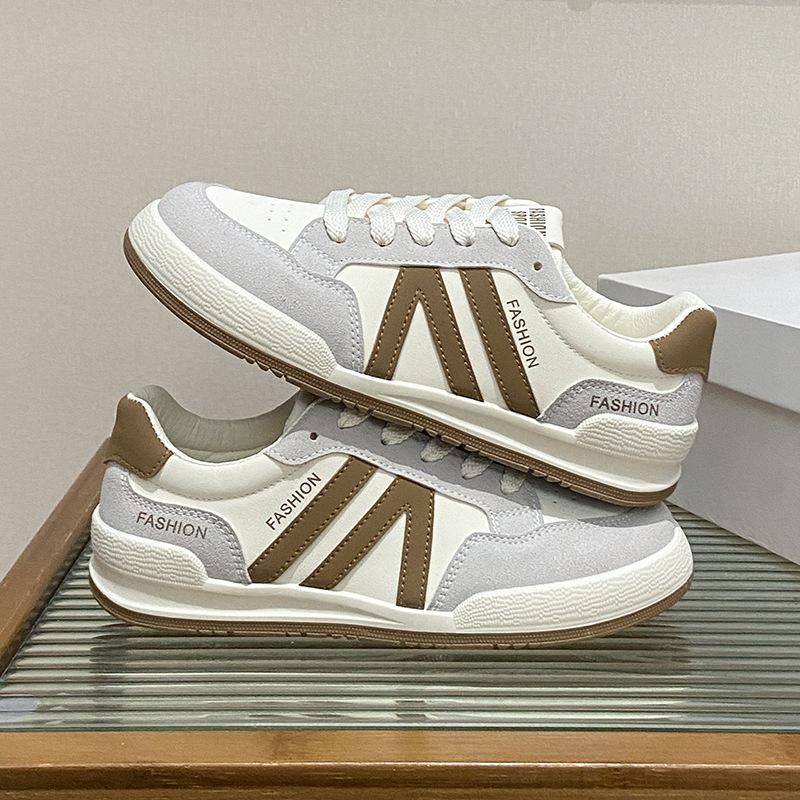 

2025 маленькие белые туфли женские весна новые корейская версия ins студентки досуг спорт универсальные кеды уличная съемка D07 40 хаки