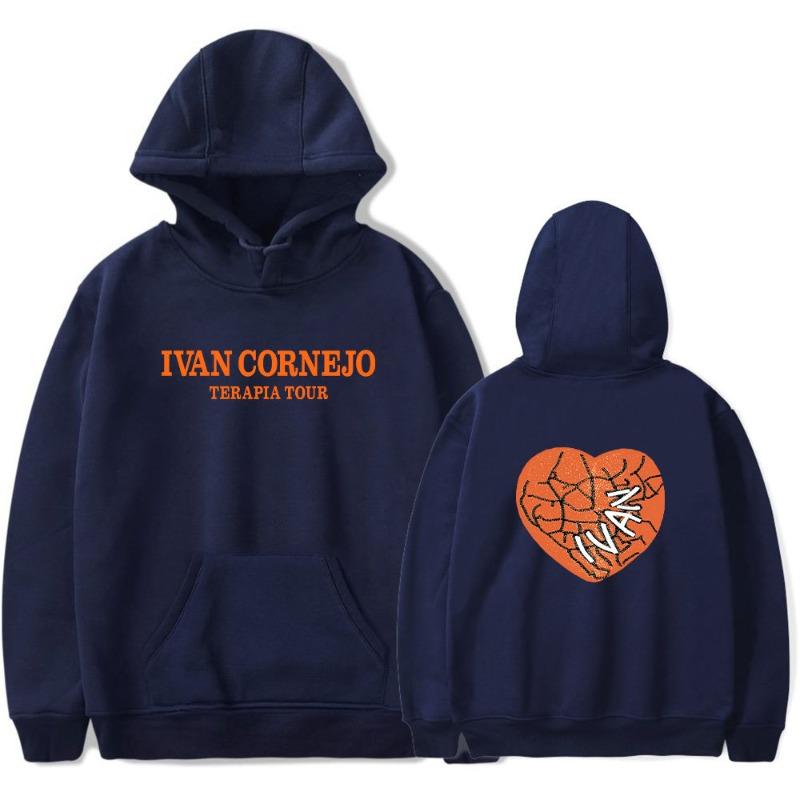 Ivan Cornejo Terapia Tour Merch Mikiny Pánská Móda Mikiny s Dlouhým Rukávem Dámské Ležérní Streetwear Pulovry Sudaderas