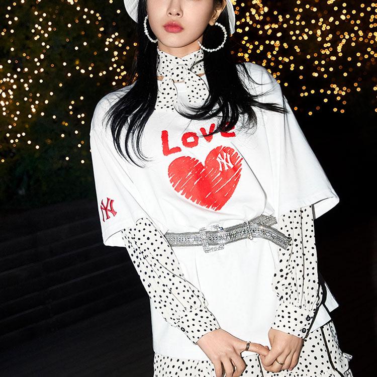 New MLB T Shirts Unisex White 31TSH2131-50W