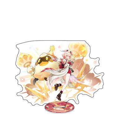 Attività Anime Genshin Impact Modello Stand Acrilico Action Figure Xilonen Kinich Mualani Giocattolo Creativo Regalo ottimo per l'uso quotidiano