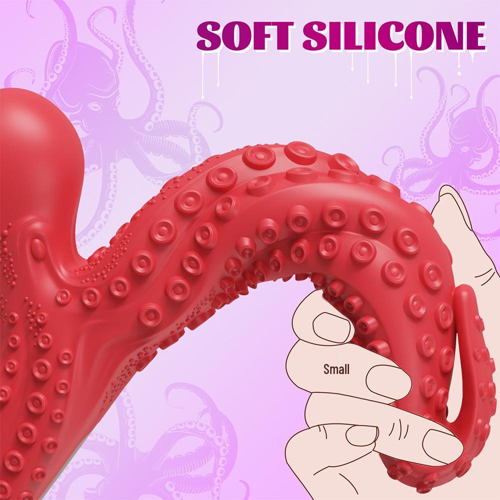 Octopus Tentacle Double Vibration Wand - Female Personal Massager
