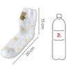 White Dressed Bear and Paw Pad Sleeping Socks[5~9(US) 2.5~6.5(UK)36~40(EU)]