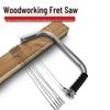 Ferăstrău de mână cu arc: Unealtă Compactă cu Sârmă pentru Prelucrarea Lemnului pentru Uz Casnic